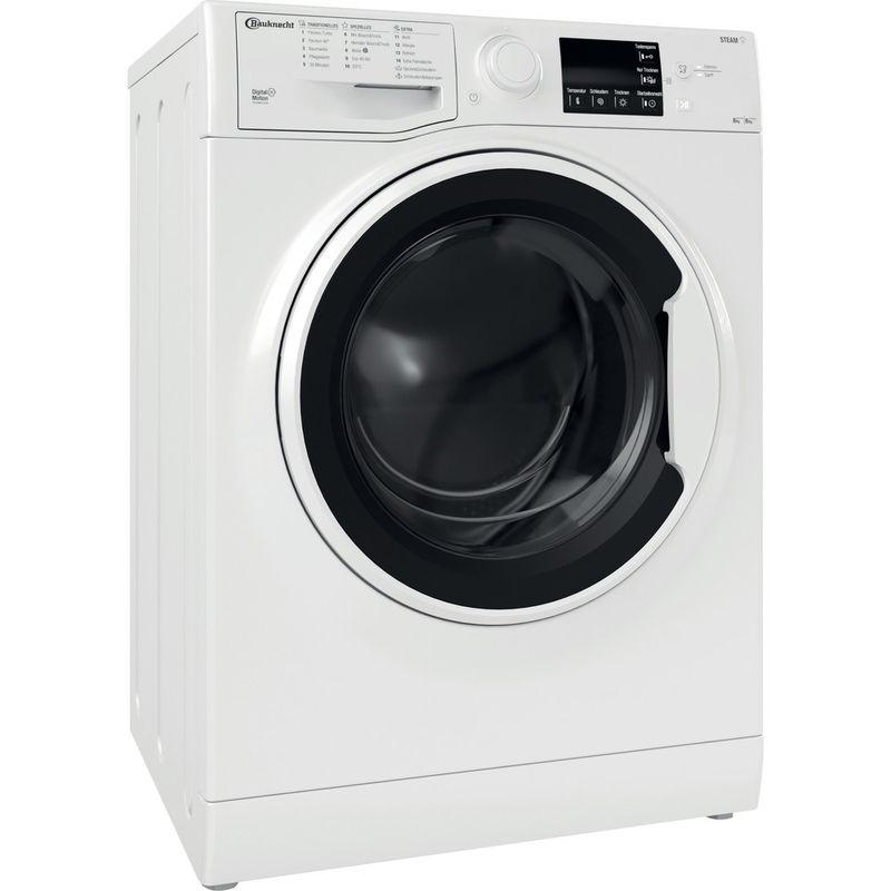 Bauknecht-Waschtrockner-Standgerat-WT-86G4-DE-N-Weiss-Frontlader-Perspective
