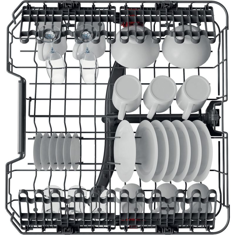 Bauknecht Dishwasher Einbaugerät OBBO PowerClean 6330 Teilintegriert D Rack