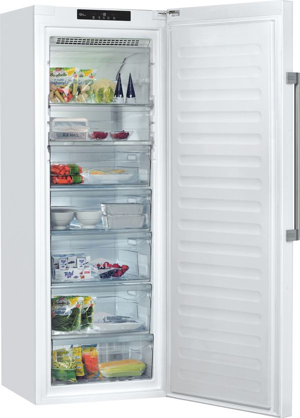 Bauknecht Gefrierteil Standgerät GKN ECO 18 A+++ XL Weiss Perspective open