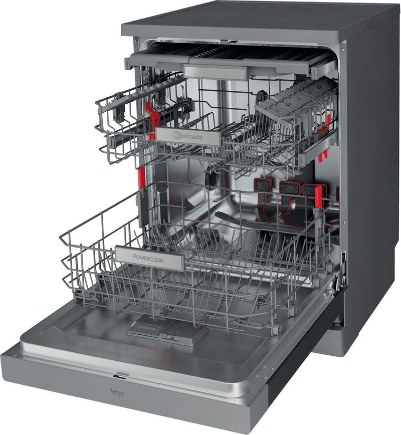 Bauknecht Dishwasher Standgerät BFP 5O41 PLT X Standgerät C Perspective open