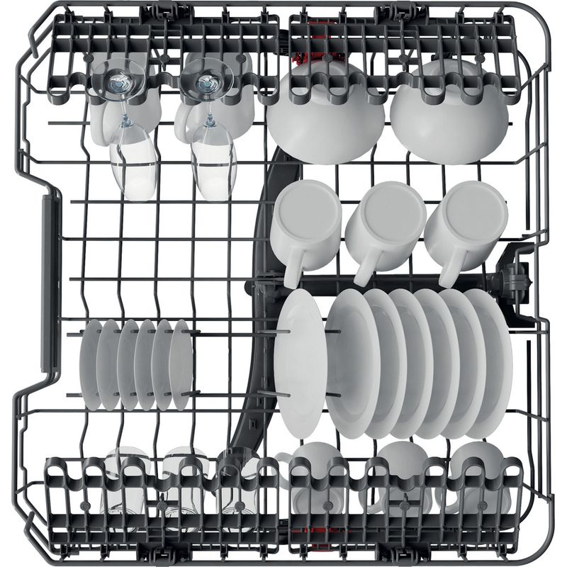 Bauknecht Dishwasher Einbaugerät IBBC 3C33 X Teilintegriert D Rack