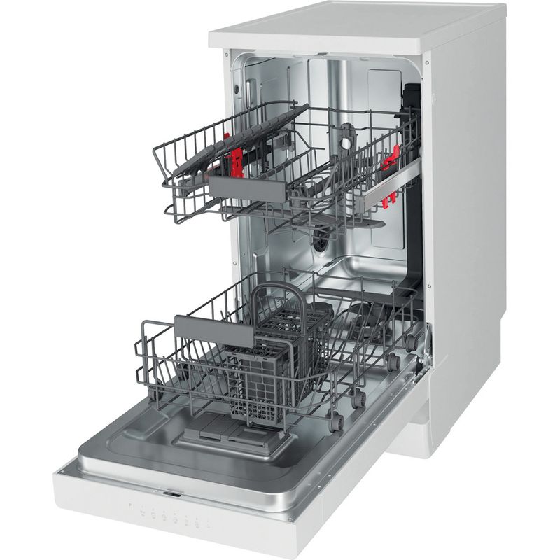 Bauknecht-Dishwasher-Standgerat-BSFC-3M19-Standgerat-F-Perspective-open