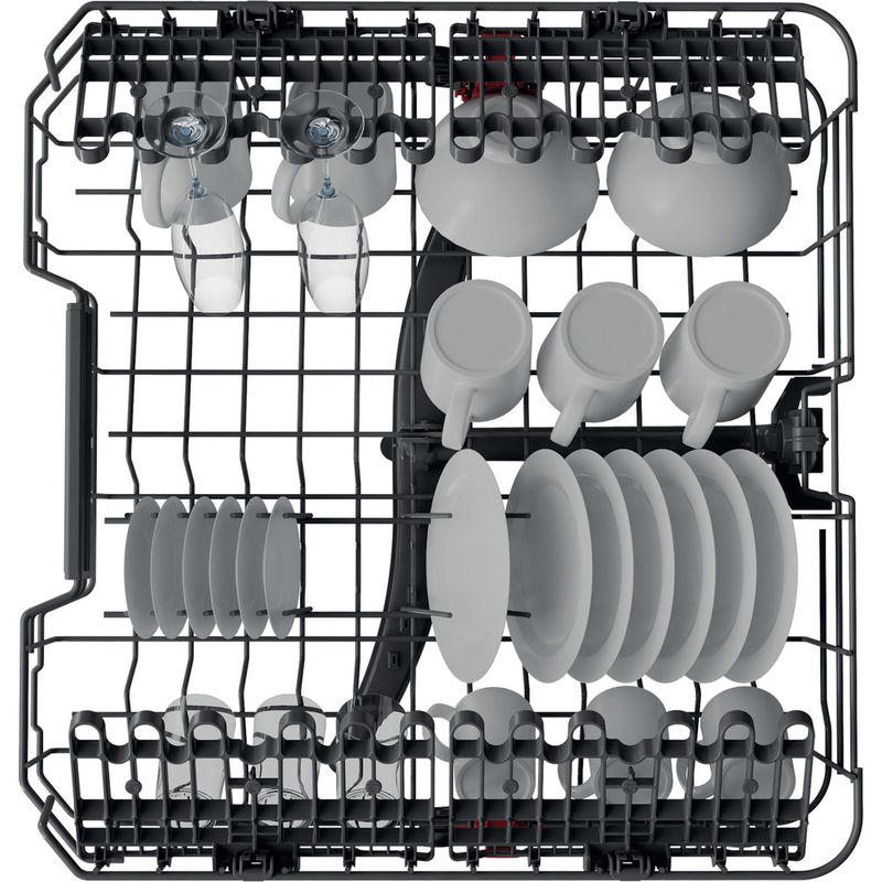 Bauknecht Dishwasher Einbaugerät IBIO 3C26 Vollintegriert (Lieferung ohne Möbelfront) E Rack
