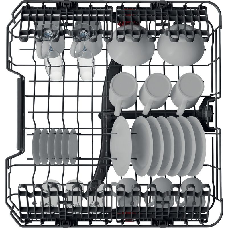 Bauknecht-Dishwasher-Einbaugerat-BIC-3C26-Vollintegriert--Lieferung-ohne-Mobelfront--E-Rack