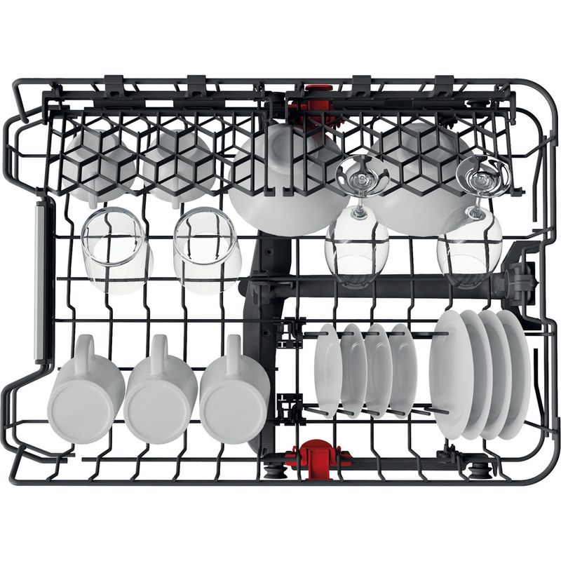 Bauknecht Dishwasher Einbaugerät BSUO 3O21 PF X Unterbau E Rack