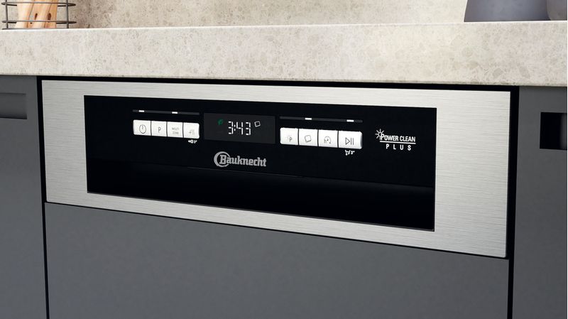 Bauknecht Dishwasher Einbaugerät BSBO 3O35 PF X Teilintegriert D Lifestyle control panel