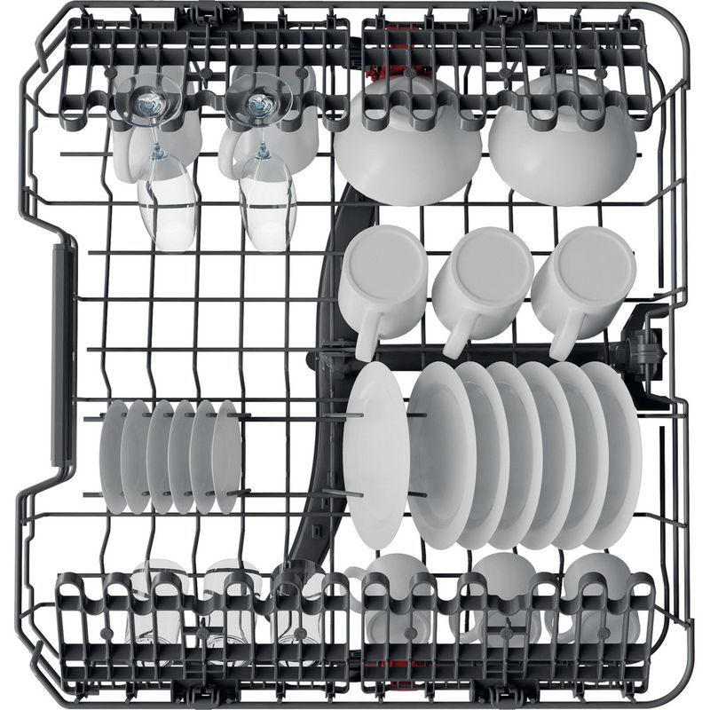 Bauknecht-Dishwasher-Einbaugerat-BBC-3C26-X-Teilintegriert-E-Rack