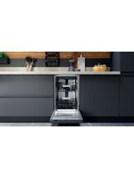 Bauknecht Dishwasher Einbaugerät BSIO 3O35 PFE X Vollintegriert (Lieferung ohne Möbelfront) D Lifestyle frontal open