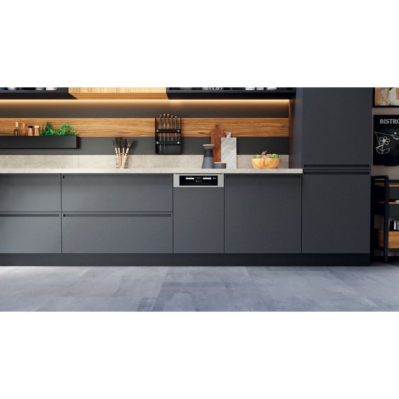Bauknecht Dishwasher Einbaugerät BSBO 3O21 PF X Teilintegriert E Lifestyle frontal
