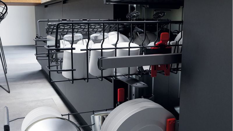 Bauknecht Dishwasher Einbaugerät BSIO 3O35 PFE X Vollintegriert (Lieferung ohne Möbelfront) D Lifestyle detail