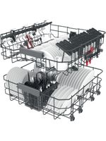 Bauknecht Dishwasher Einbaugerät BKBC 3C26 X Teilintegriert E Technical Translucent