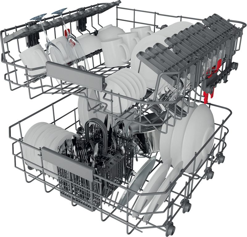 Bauknecht Dishwasher Einbaugerät BKUC 3C26 X Unterbau E Technical Translucent