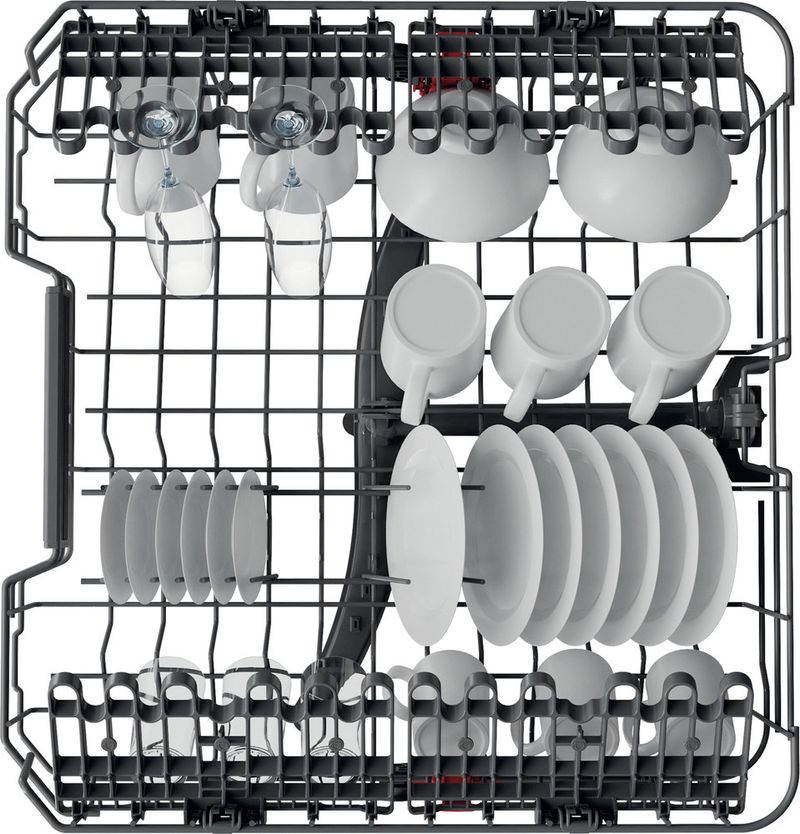 Bauknecht Dishwasher Einbaugerät IBBO 3C26 X Teilintegriert E Rack