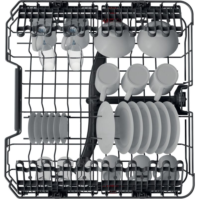 Bauknecht Dishwasher Einbaugerät BKCIC 3C26 F Vollintegriert (Lieferung ohne Möbelfront) E Rack
