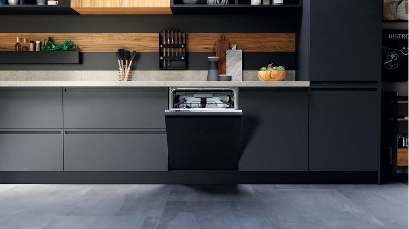 Bauknecht Dishwasher Einbaugerät BCIO 3T341 PLET Vollintegriert (Lieferung ohne Möbelfront) C Lifestyle frontal