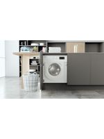 Bauknecht Waschmaschine Einbaugerät BI WMBG 71483E DE N Weiss Frontlader D Lifestyle frontal