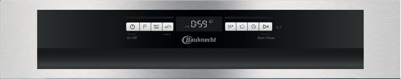 Bauknecht Dishwasher Einbaugerät BBO 3C33 C X Teilintegriert D Control panel