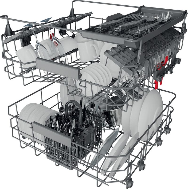 Bauknecht Dishwasher Einbaugerät BUO 3C33 C X Unterbau D Technical Translucent