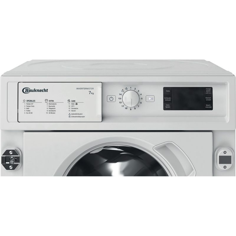 Bauknecht-Waschmaschine-Einbaugerat-BI-WMBG-71483E-DE-N-Weiss-Frontlader-D-Control-panel