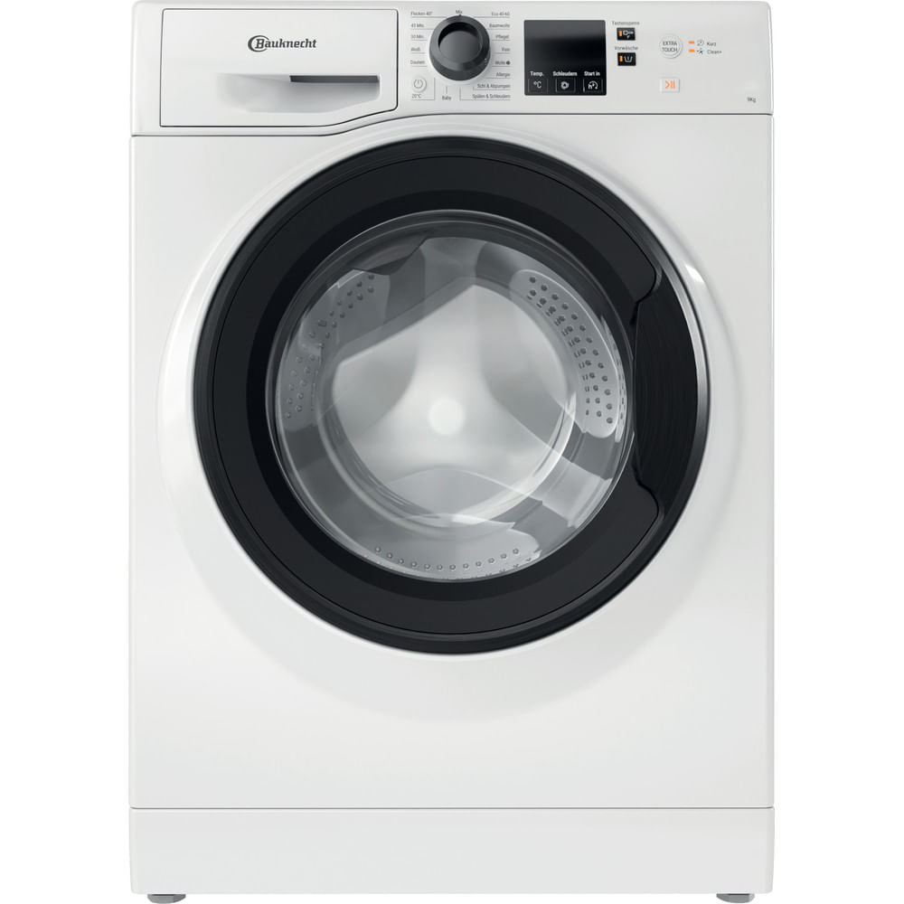 Entdecken Sie die geräumige Frontlader Waschmachine WM 9 M100 mit einem Fassungsvermögen von bis zu 9,0kg. Perfekt strahlende Wäsche in nur 30 Minuten.