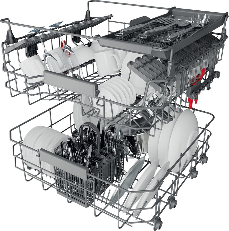 Bauknecht Dishwasher Standgerät BFO 3C33 C Standgerät D Technical Translucent