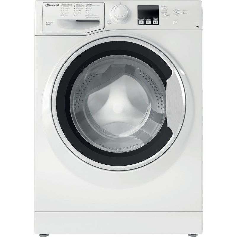 Bauknecht-Waschmaschine-Standgerat-WM-62-SLIM-N-Weiss-Frontlader-F-Frontal