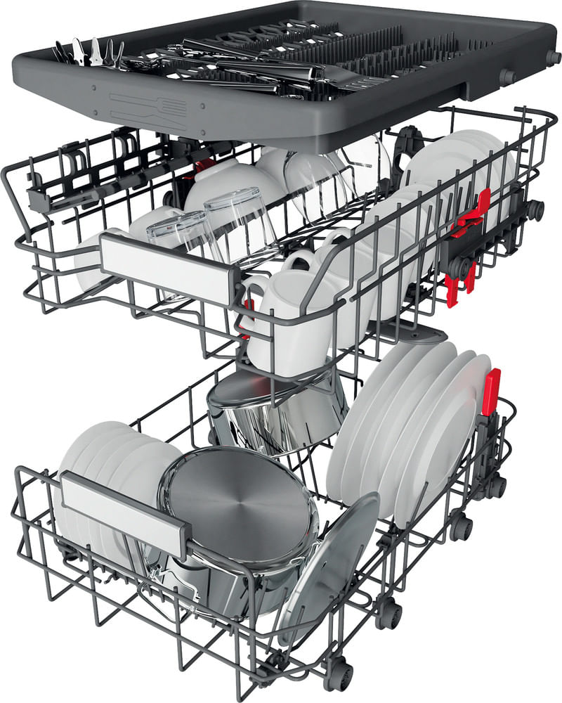 Bauknecht Dishwasher Standgerät BSFO 3O23 PF Standgerät E Technical Translucent