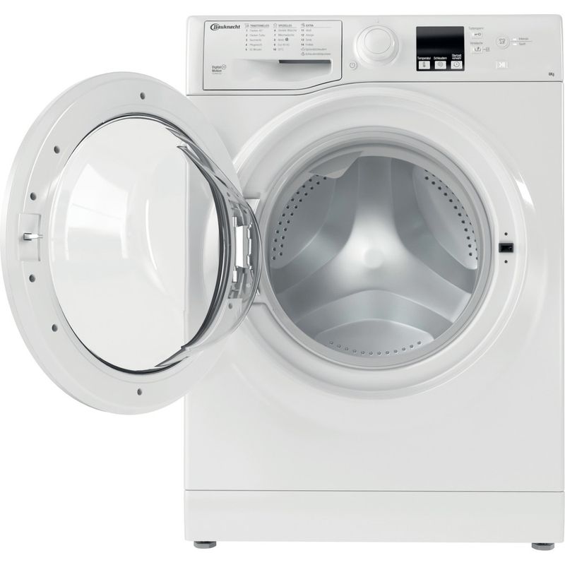 Bauknecht-Waschmaschine-Standgerat-WM-62-SLIM-N-Weiss-Frontlader-F-Frontal-open