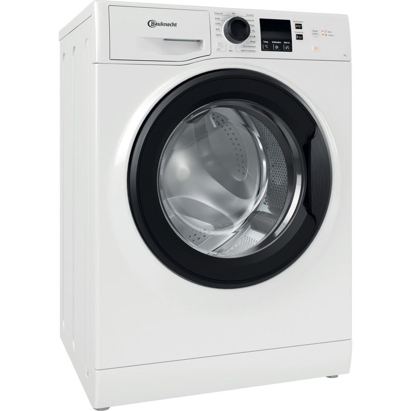 Bauknecht-Waschmaschine-Standgerat-WM-7-M100-Weiss-Frontlader-E-Perspective