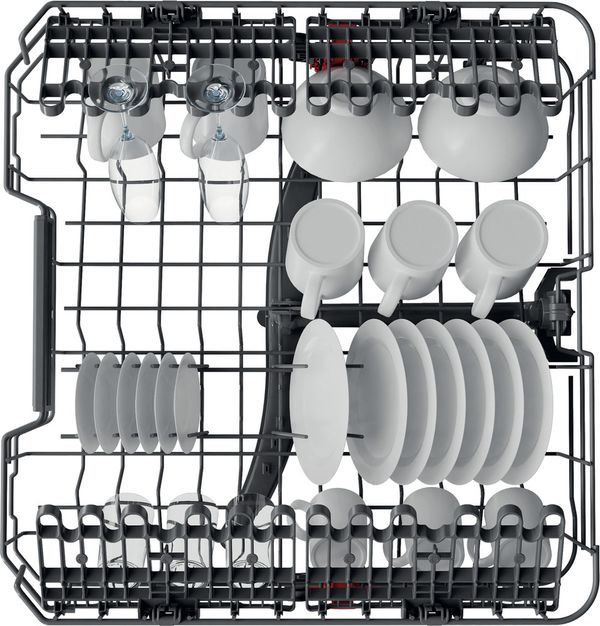 Bauknecht Dishwasher Standgerät BFO 3C33 P 6.5 X Standgerät D Rack