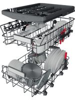Bauknecht Dishwasher Einbaugerät BSUO 3O33 PF X Unterbau D Technical Translucent