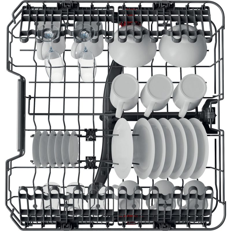 Bauknecht-Dishwasher-Einbaugerat-BBO-3O539-PLGT-Teilintegriert-B-Rack