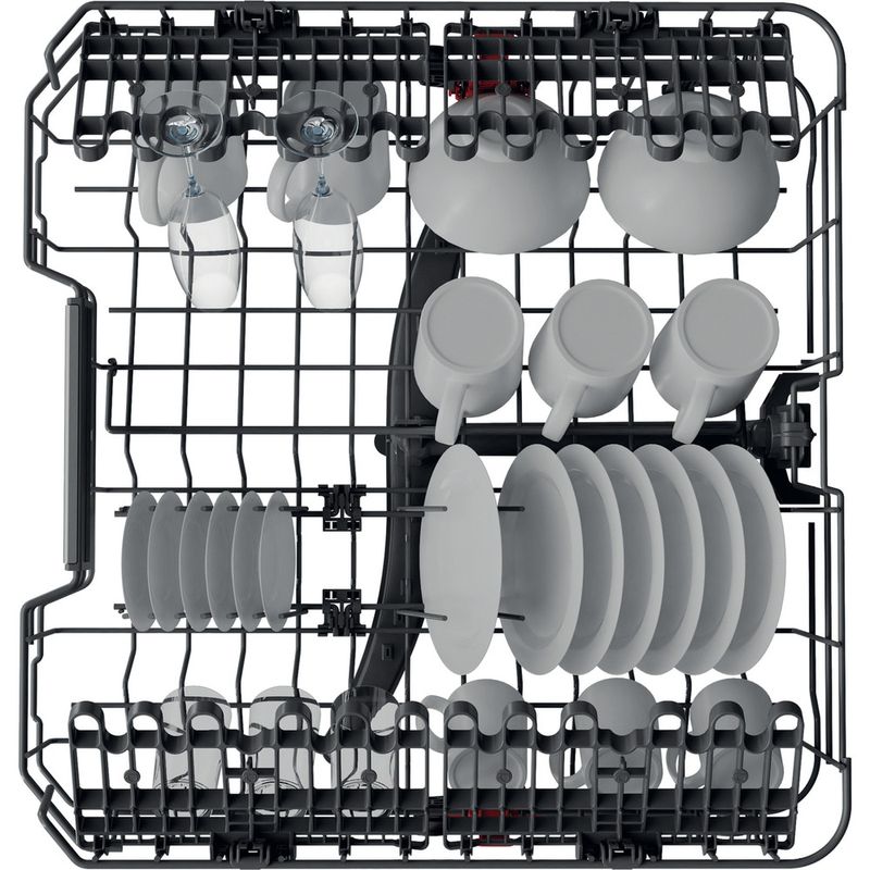Bauknecht Dishwasher Einbaugerät BCIF 5O539 PLET Vollintegriert (Lieferung ohne Möbelfront) B Rack