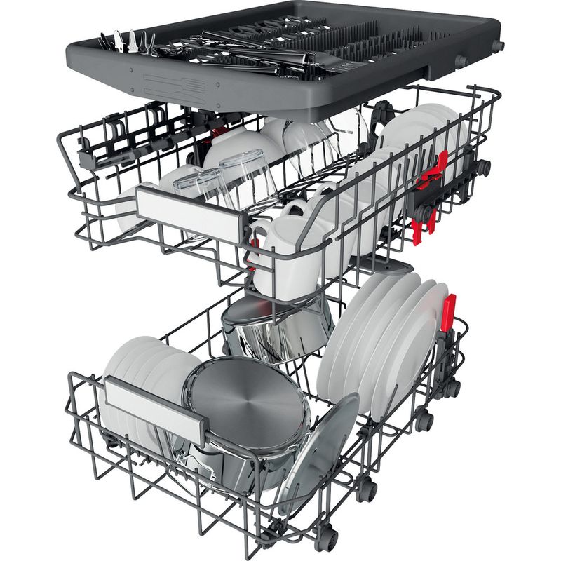 Bauknecht Dishwasher Standgerät BSFO 3O21 PF Standgerät E Technical Translucent