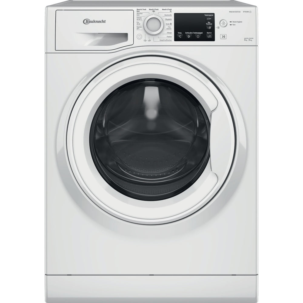 Bauknecht Waschtrockner WT AO 86 43 N : Entdecken Sie die innovativen Funktionen Ihres Hausgerätes für sich und Ihre Liebsten.
