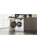 Bauknecht Waschtrockner Standgerät WT AO 86 43 N Weiss Frontlader Lifestyle perspective open