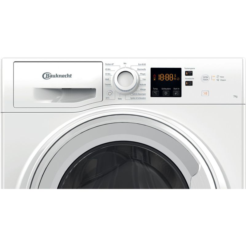 Bauknecht-Waschmaschine-Standgerat-BW-719-N-Weiss-Frontlader-D-Control-panel