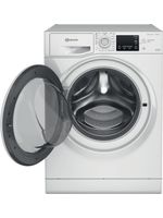 Bauknecht-Waschtrockner-Standgerat-WATK-Pure-96-43-N-Weiss-Frontlader-Frontal-open