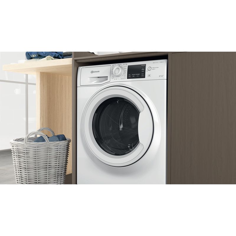 Bauknecht Waschtrockner Standgerät WT AO 86 43 N Weiss Frontlader Lifestyle detail