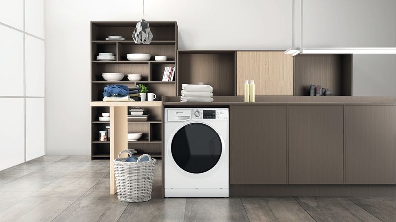 Bauknecht Waschtrockner Standgerät WATK Sense 86S 41 N Weiss Frontlader Lifestyle frontal