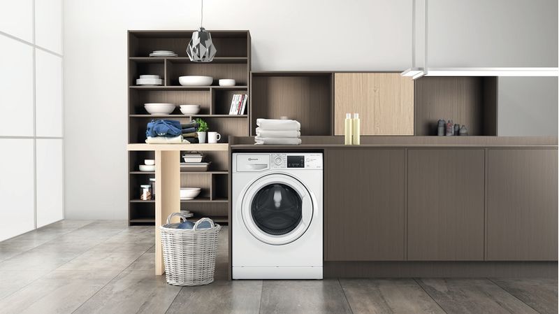 Bauknecht Waschtrockner Standgerät WT Eco Plus 86 43 N Weiss Frontlader Lifestyle frontal