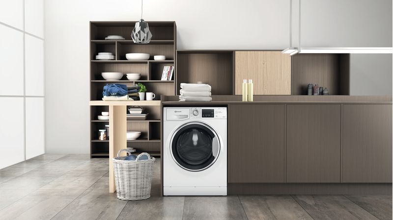 Bauknecht Waschtrockner Standgerät WATK Sense 96 41 N Weiss Frontlader Lifestyle frontal