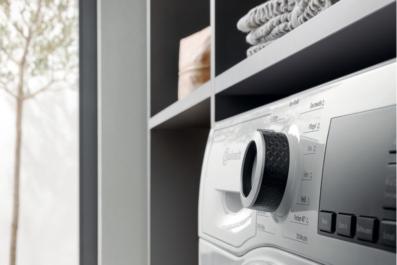 Bauknecht Waschmaschine Standgerät WM Class 8A Weiss Frontlader A Lifestyle control panel