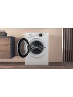 Bauknecht Waschmaschine Standgerät BPW 814 A Weiss Frontlader A Lifestyle frontal open
