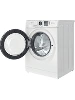 Bauknecht Waschmaschine Standgerät BPW 1014 A Weiss Frontlader A Perspective open