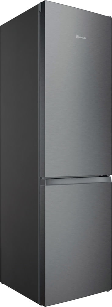 Bauknecht Kühl- / Gefrierkombination Standgerät KGN 20D2IN Saturn Steel 2 doors Perspective