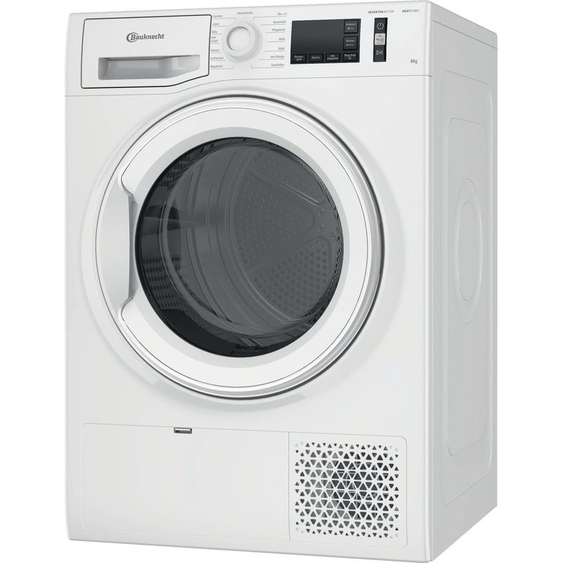 Bauknecht Trockner TK AO 83 N Weiss Perspective