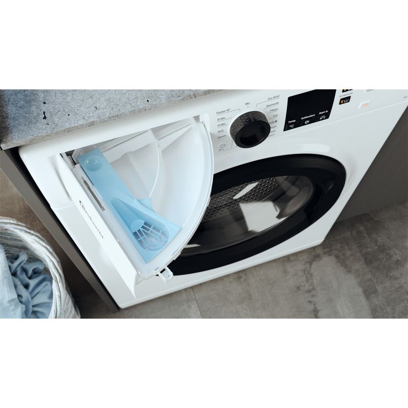 Bauknecht Waschmaschine Standgerät WM 9 M100 B Weiss Frontlader B Drawer