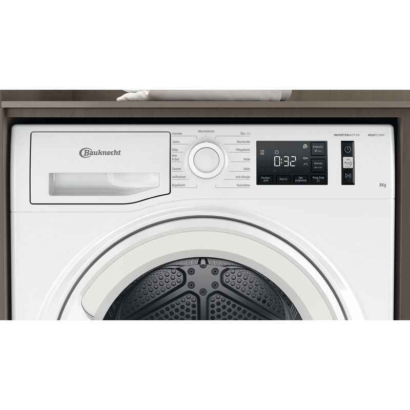 Bauknecht Trockner TK AO 83 N Weiss Control panel