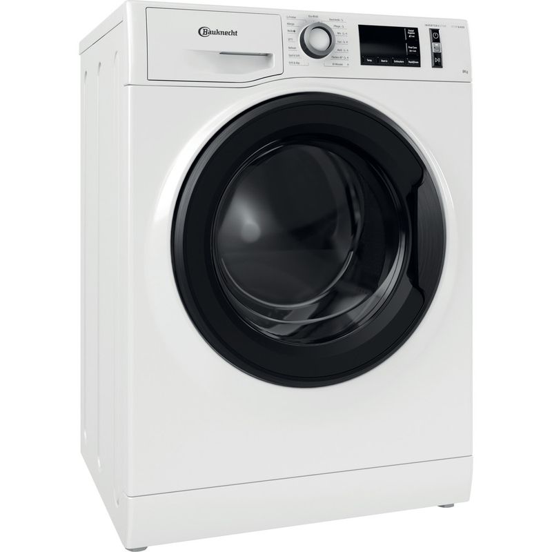 Bauknecht Waschmaschine Standgerät Super Eco 8464A Weiss Frontlader A Perspective